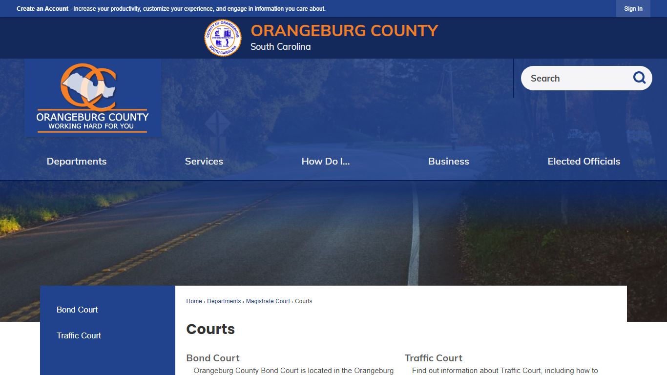 Courts | Orangeburg County, SC